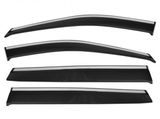 Vindafviser/Wind deflectors sæt til SsangYong Actyon årg. 06+