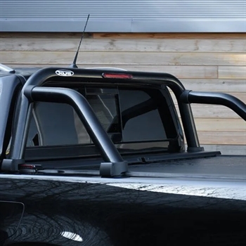 Styrtbøjle/Roll Bar - Rustfri stål i sort fra Trux til Mercedes X-Class D/C