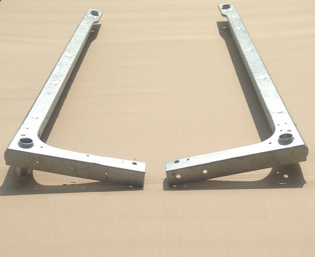 Mellemstykke lad/hard top i galvaniseret stål Land Rover Defender 90